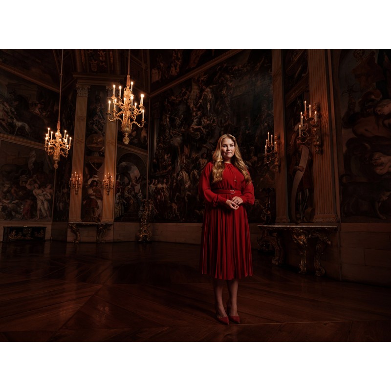 Portretfoto van de Prinses van Oranje