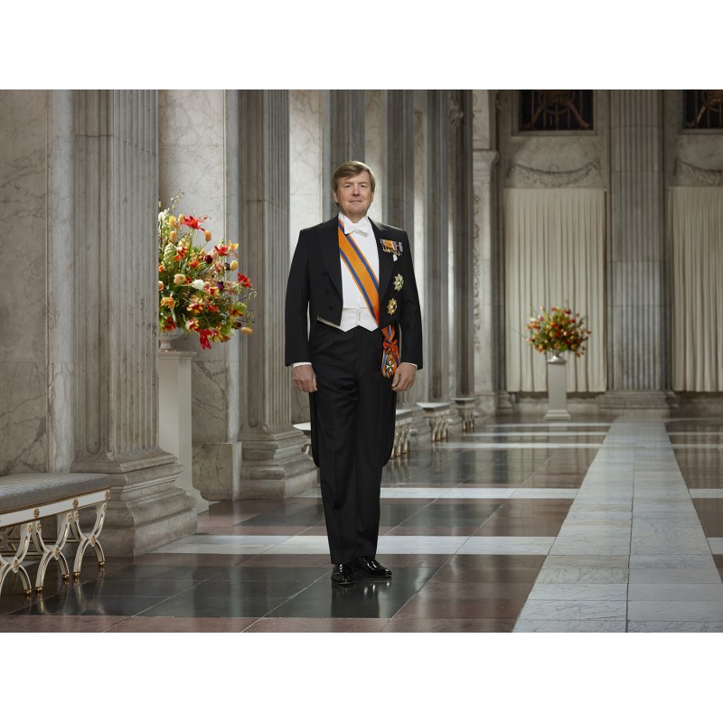 Staatsieportret Koning Willem-Alexander, maart 2018
